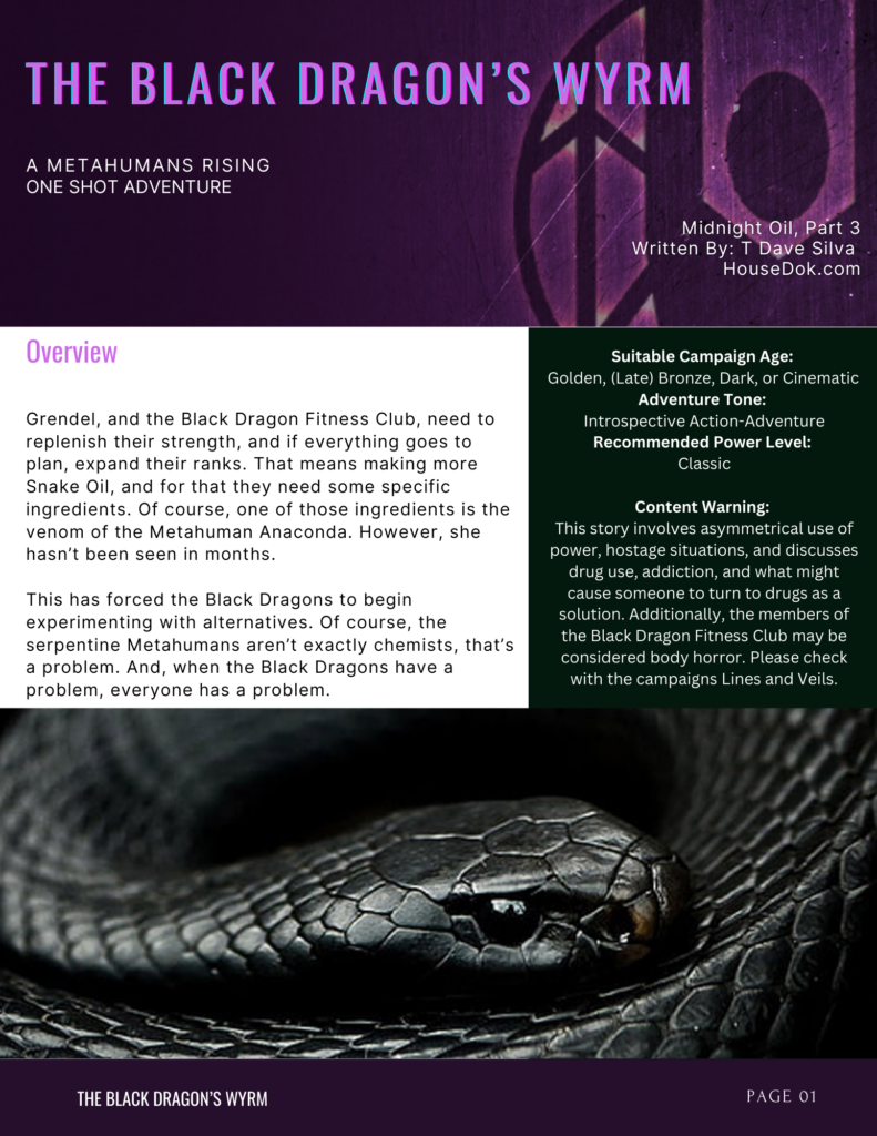 The Black Dragon’s Wyrm